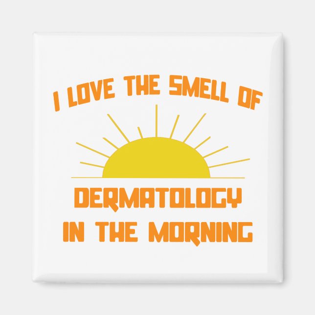 Aimant Odeur de dermatologie le matin (Devant)
