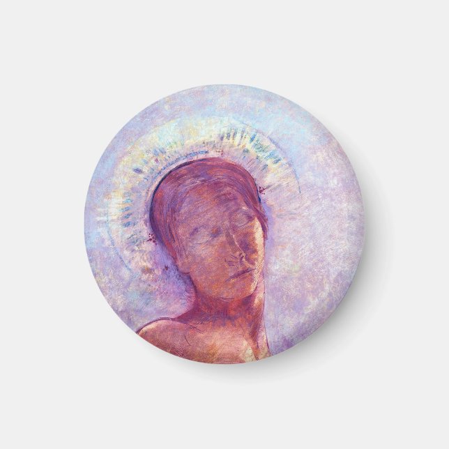 Aimant Odilon Redon, les yeux fermés 1889 (Devant)