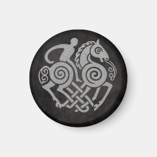 Aimant Odin Riding Sleipnir - Norse Mythologie Viking Art