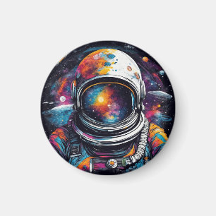 Aimant Odyssée cosmique - Découvrez l'embrace de l'univer