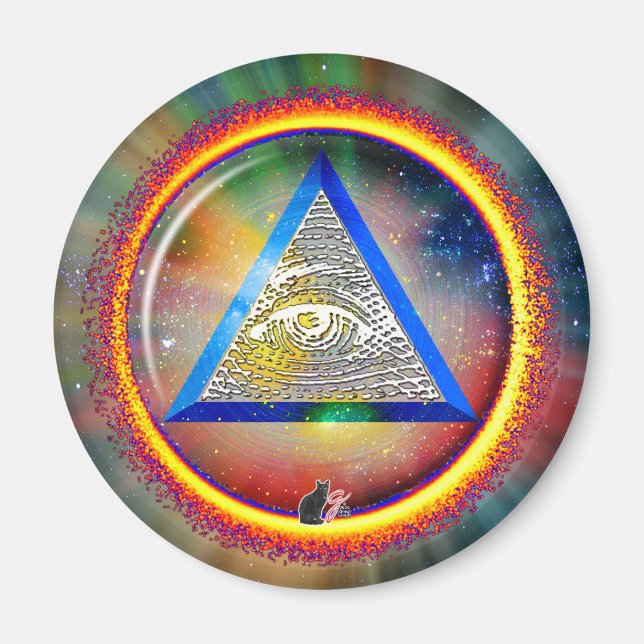 Aimant Œil de la Providence (Devant)