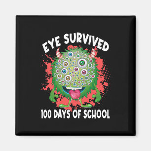 Aimant Oeil Survécu 100 Jours D'École 100 Jours Smarter S