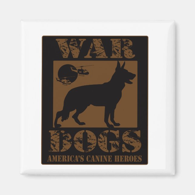 Aimant Oeuvre-Chiens-De-Guerre (Devant)