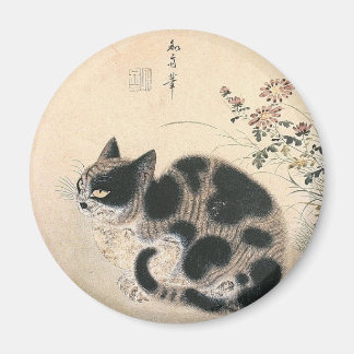 Aimant Oeuvre coréenne de chats