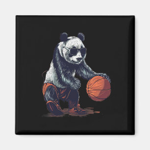 Aimant Œuvre d'art de Panda ours dessin amateur de squele