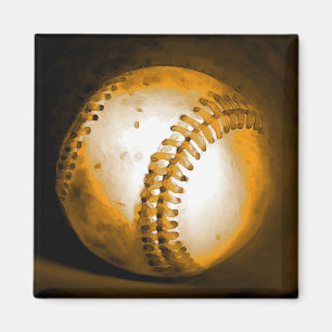 Aimant Oeuvre De Baseball