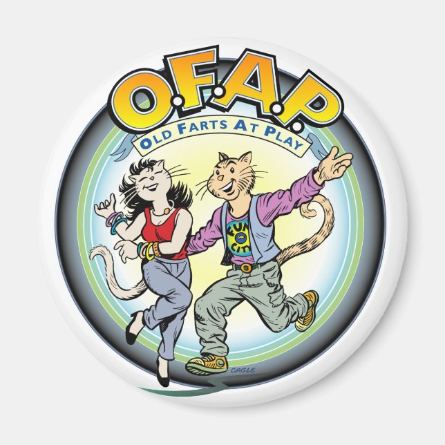 Aimant OFAP : Vieux pépins à l'aimant Play (Devant)