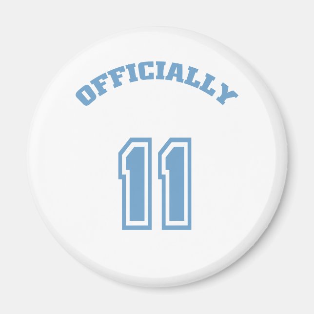 Aimant Officiellement 11 (Devant)