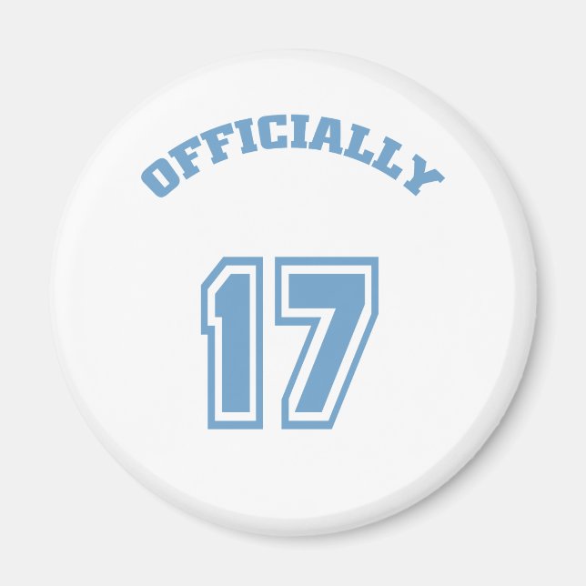 Aimant Officiellement 17 (Devant)