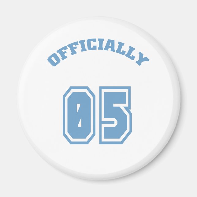 Aimant Officiellement 5 (Devant)