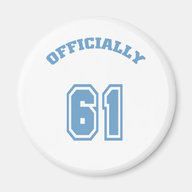 Aimant Officiellement 61 (Devant)