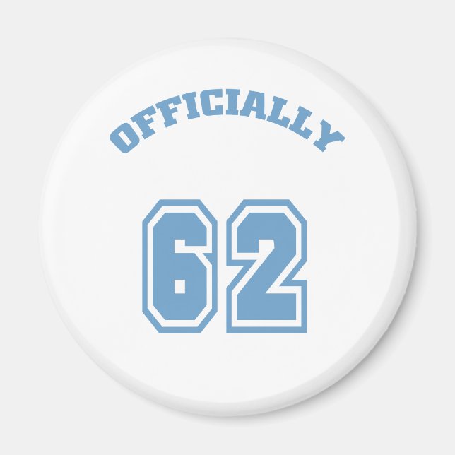 Aimant Officiellement 62 (Devant)