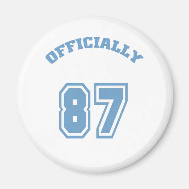 Aimant Officiellement 87 (Devant)