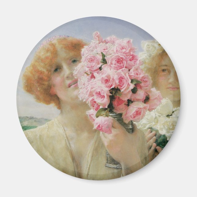 Aimant Offrande d'été par Sir Lawrence Alma-Tadema (Devant)