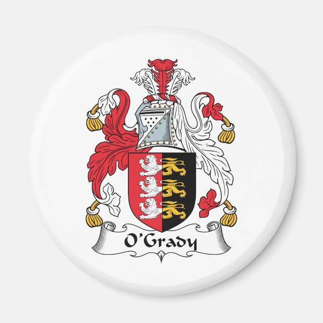 Aimant O'Grady Family Crest (Devant)