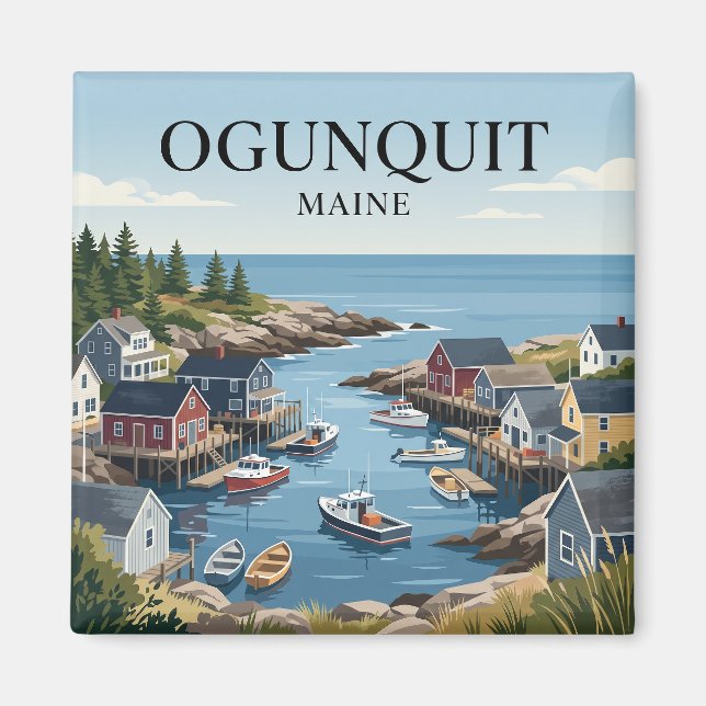 Aimant Ogunquit, Maine (Devant)