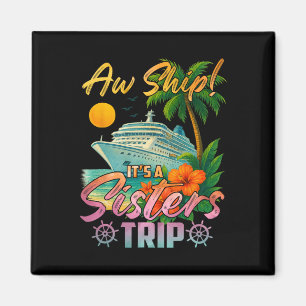 Aimant Oh Bateau C'est Un Voyage De Croisière De Vacances