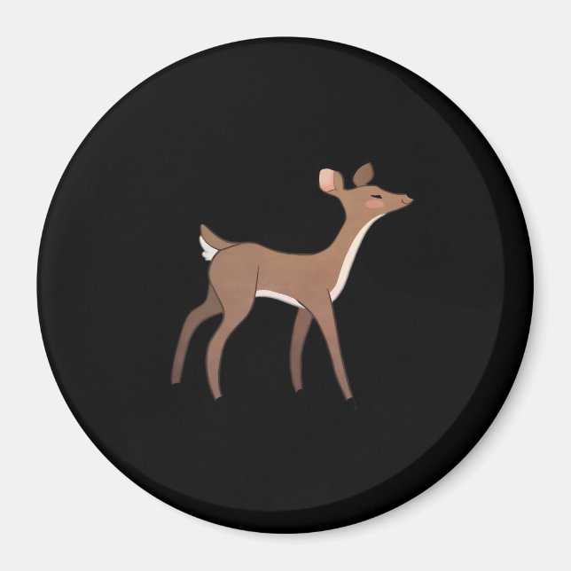 Aimant Oh Biche Mes Créations Fantaisistes (Devant)