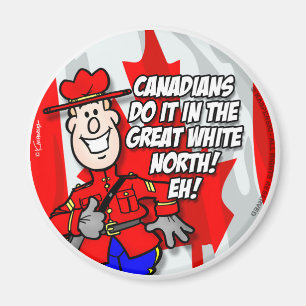Aimant Oh Canada EH !
