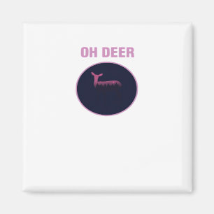 Aimant Oh Cerf Moderne Esthétique