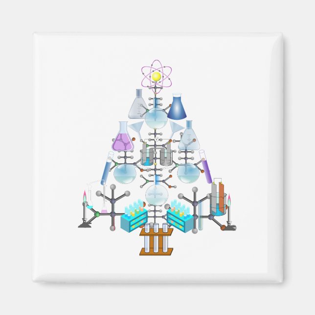 Aimant Oh Chimie, Oh Arbre Chimiste (Devant)