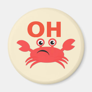 Aimant Oh Crabe