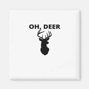 Aimant Oh Deer Oh Dear Style Artistique Fantaisiste