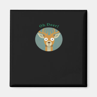 Aimant Oh Deer Style Créatif