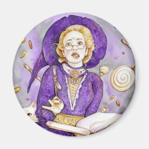 Aimant Oh là là !, des bonbons ou un sort ?