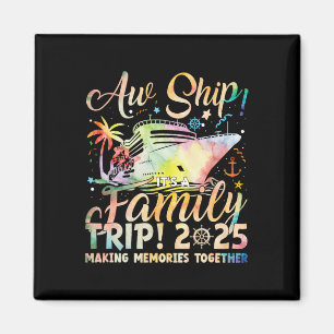Aimant Oh mince c'est un voyage en famille 2025 T-Shirt f