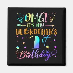 Aimant Oh mon dieu, c'est le 1er anniversaire de mon peti