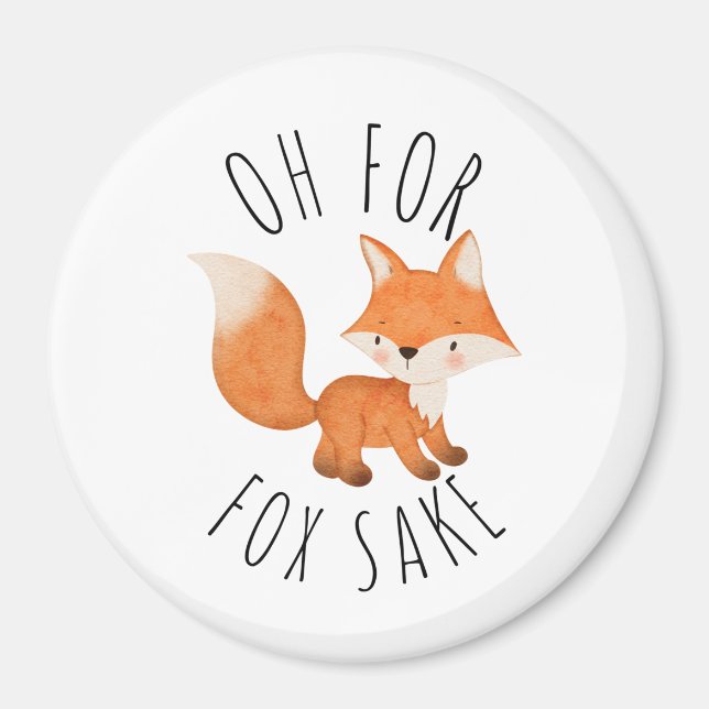 Aimant Oh pour Fox Sake (Devant)