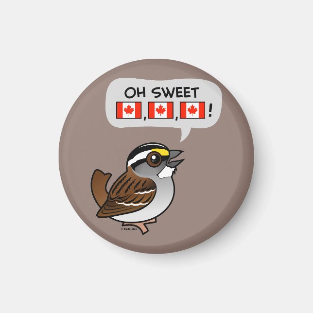Aimant Oh Sweet Canada (Devant)