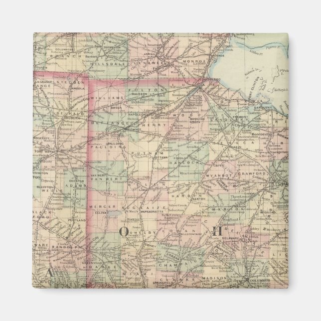 Aimant Ohio et Indiana (Devant)