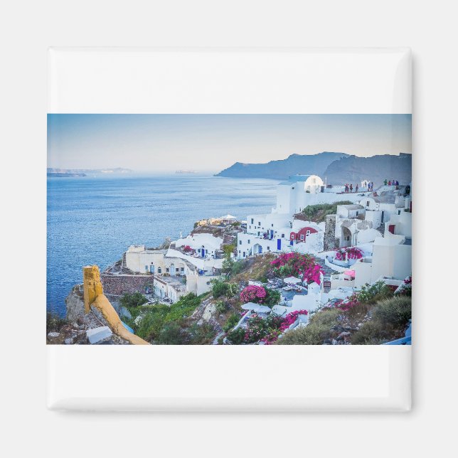 Aimant Oia Santorin Village Grèce (Devant)