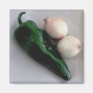 Aimant Oignons et poivre