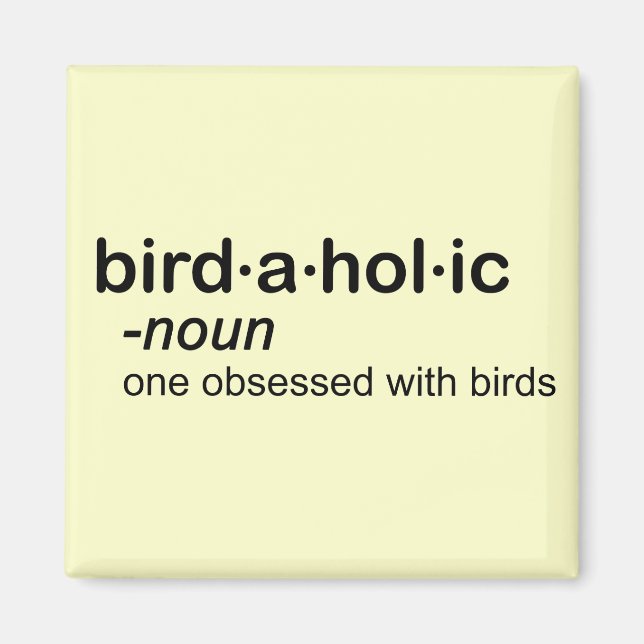 Aimant oiseau a hol ic (Devant)