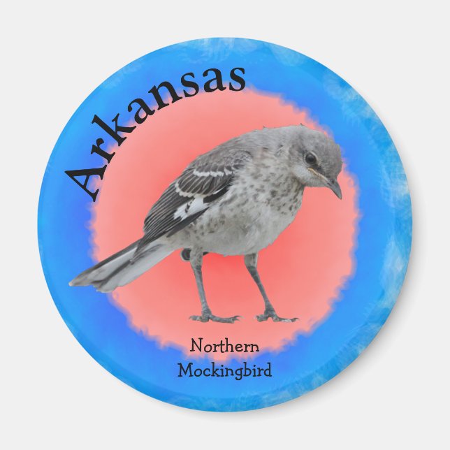 Aimant Oiseau de l'Arkansas (Devant)