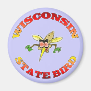 Aimant Oiseau d'état du Wisconsin
