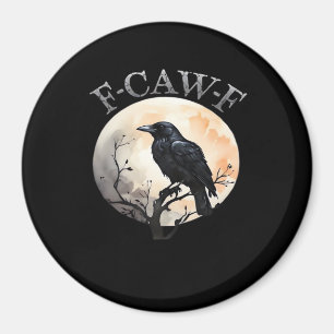 Aimant Oiseau drôle Lune F Style Minimaliste Propre