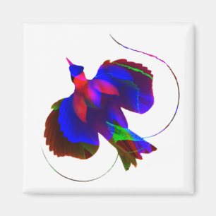 Aimant Oiseau du paradis de Papouasie-Nouvelle-Guinée Mag