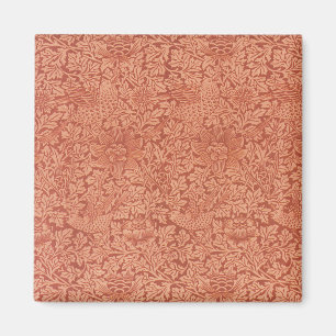 Aimant Oiseau et anémone par William Morris, Vintage Natu