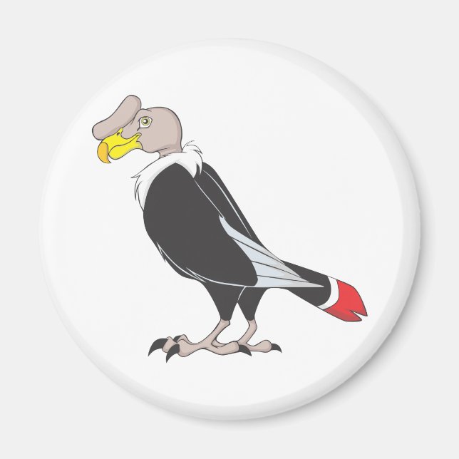 Aimant Oiseau souriant des Andes Condor (Devant)