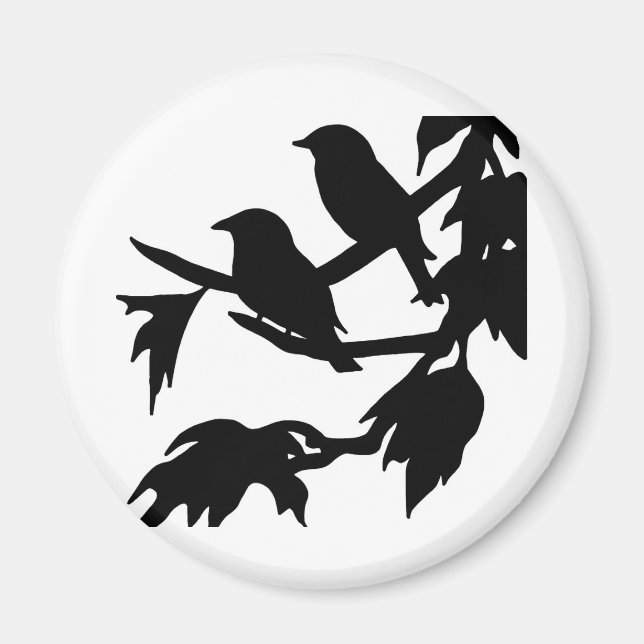 Aimant oiseaux chanteurs (Devant)