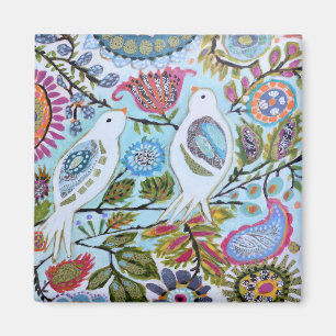 Aimant Oiseaux de papier I