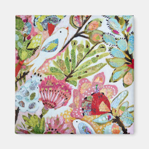 Aimant Oiseaux en papier II