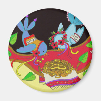 Aimant Oiseaux mariages ukrainiens Folk Art