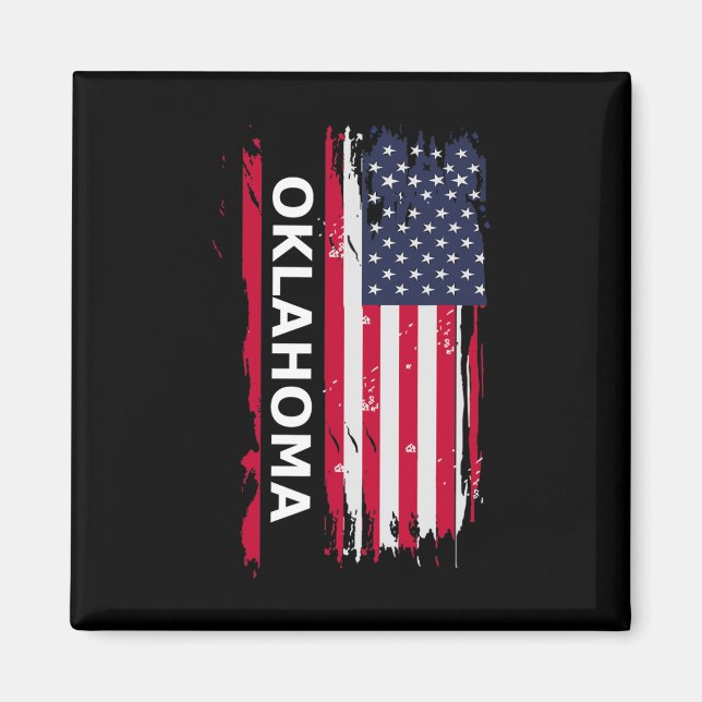 Aimant Oklahoma Hommes et Femmes  (Devant)