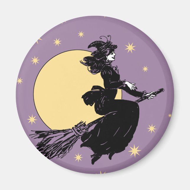 Aimant Old Fashoned Witch (Devant)