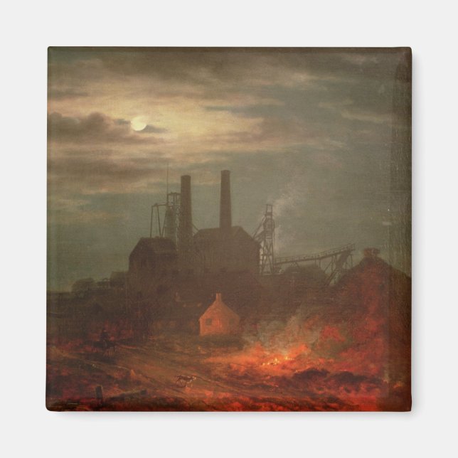 Aimant Old Hetton Colliery, Newcastle (Devant)